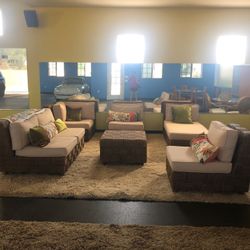 Designer Indoor/Outdoor Wicker Furniture