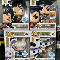 One Piece funko lot 