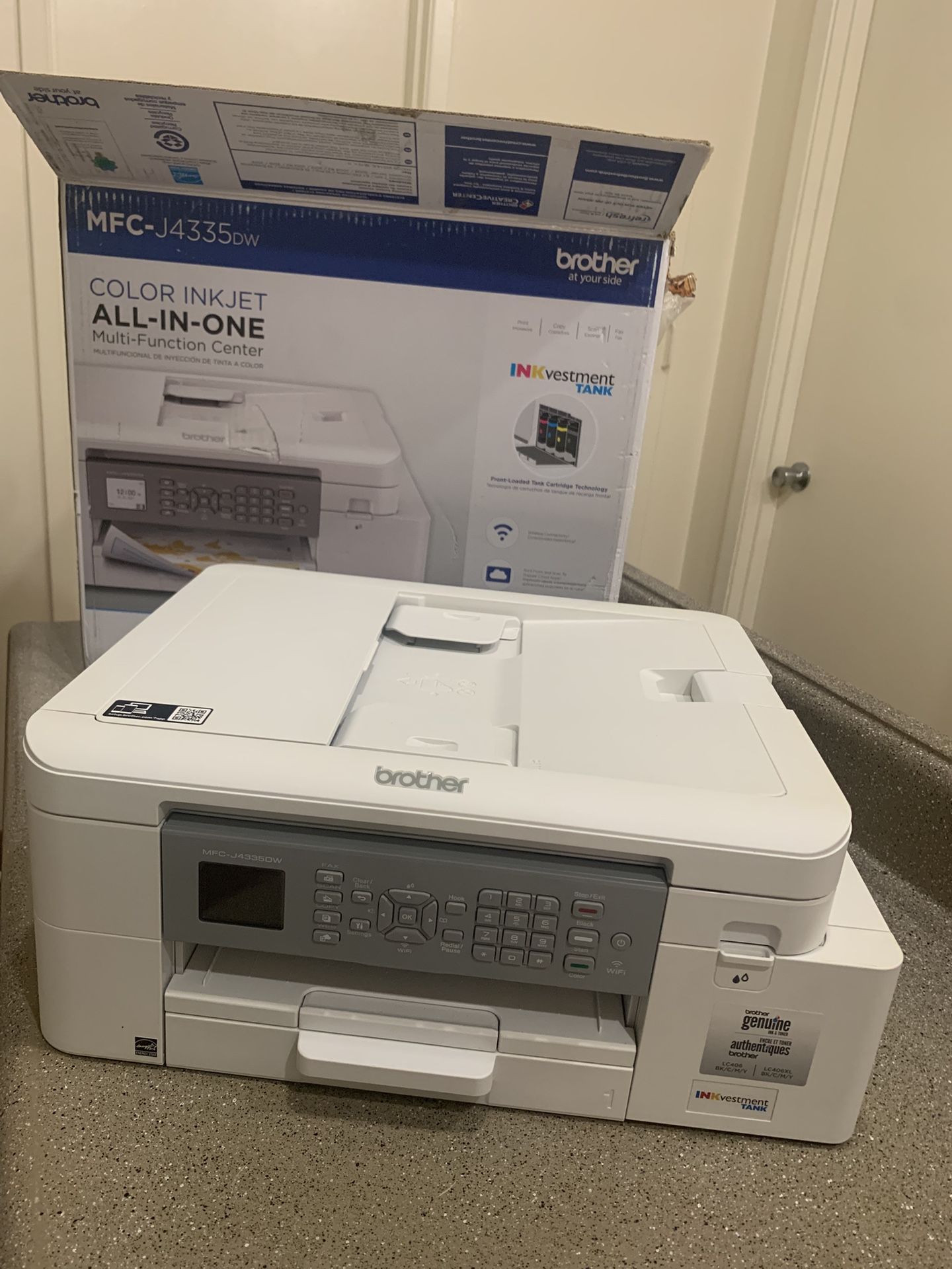 Brother MFC-J4335DW Color Inkjet All-in-One Printer (No INKvestment Tank)