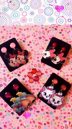 Disney earrings