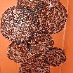 UTTERMOST RIPLEY GLOSSY BLACK METAL WALL ART