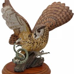 The Franklin Mint "THE EAGLE OWL"


