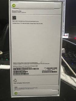 iPhone 17 pro max Unlocked