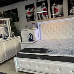 5pc bedroom sets on clearance for the month of March starting at $799 with free mattress