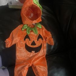 Infant Pumpkin Costume