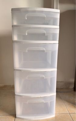 Sterilite 5-drawer Tower