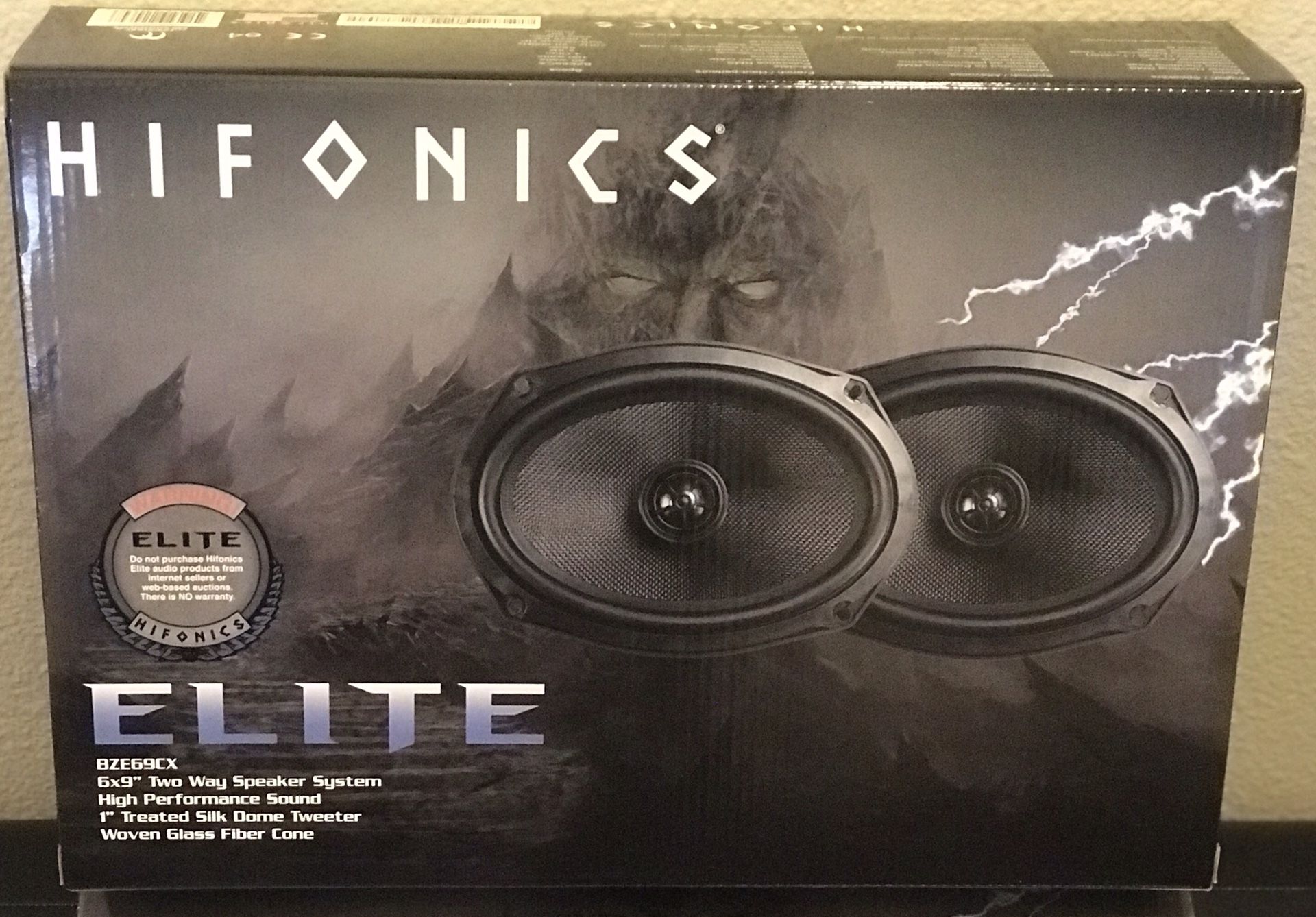 New HIFONICS 6x9” inch Car Audio Speakers (pair) 🔊🔊🔥