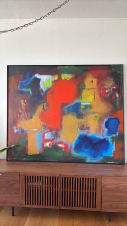 Abstract on canvas