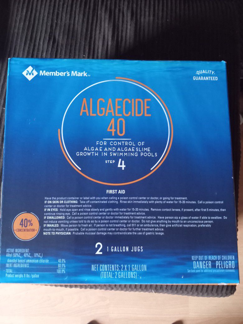 Algaecide 40 Step 4 