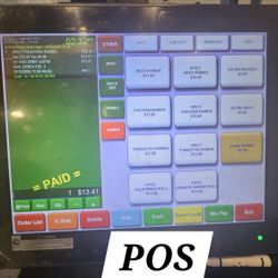Restaurant POS With 2 Printer And Register