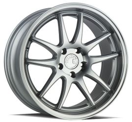 🔥 18x8.5 AodHan DS02 Silver w/Machined Face Wheels 🔥