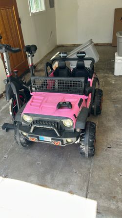 Garvee Ride - P Series: 24V Ride On Car, 4WD 2 Seater Kids' Electric Vehicle Truck with Remote