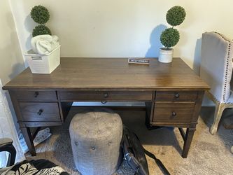 Desk Strong Solid Wood 