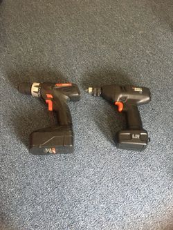 Two drillers need charger and battery