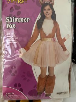 Shimmer Fox size medium child 8-10