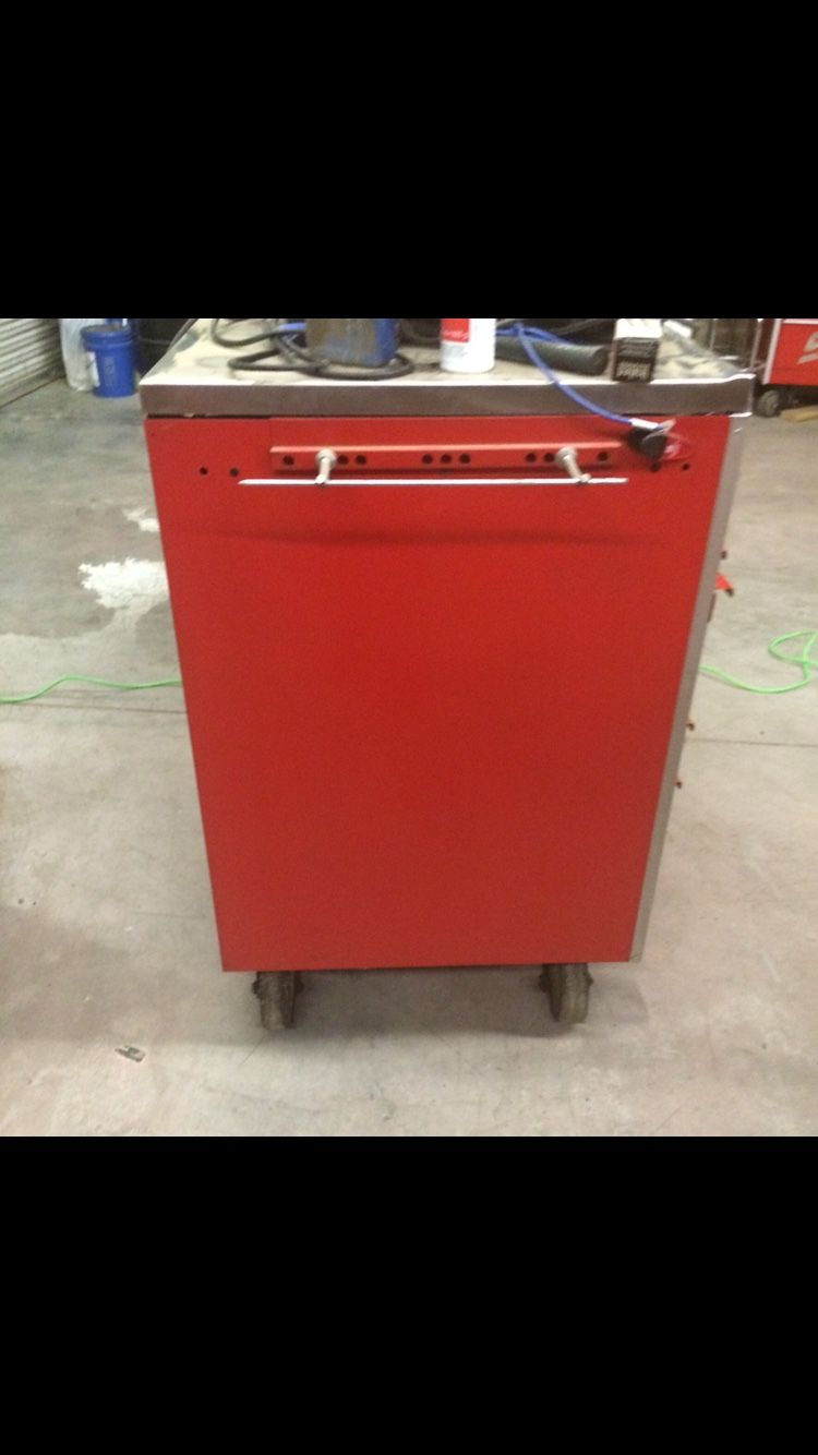 Snap On Tool Box With Stainless Steel Top