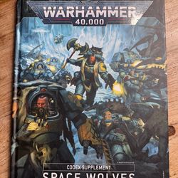Warhammer 40K Space Wolves Codex Supplement – Hardcover
