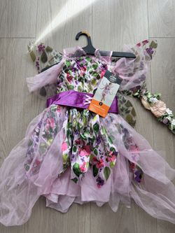 Flower Fairy Costume Small 6-7