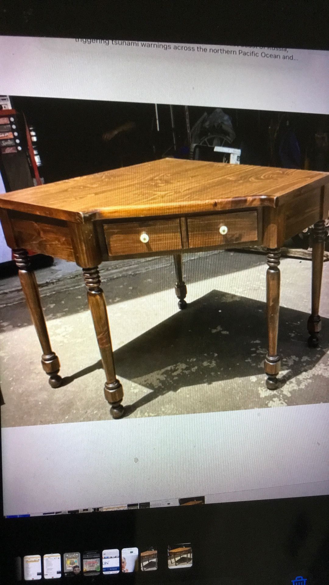 Ethan Allen Corner Desk