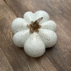 Cute Glitter Glass Pumpkin