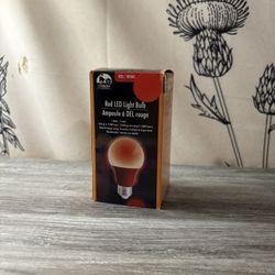 LED red lightbulb