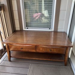 Free Wood Coffee Table 