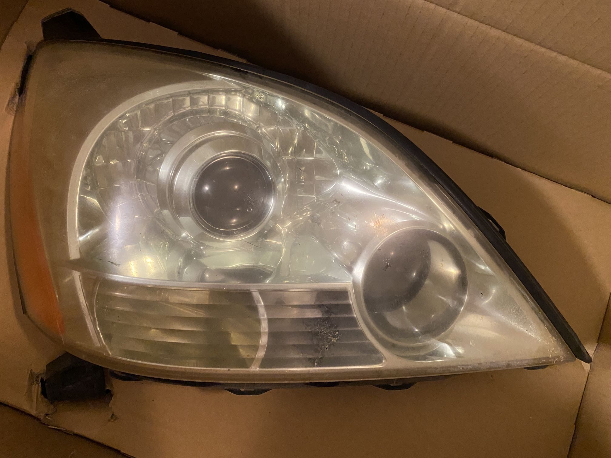 Gx470 oem headlights oxidized-L and R sides