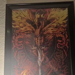 Framed Dragon Puzzle