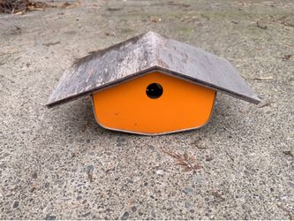 Mid-Century Modern Birdhouse – Handcrafted in Seattle