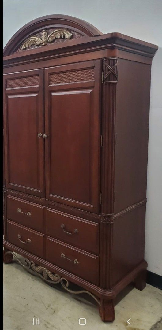 Solid Wood Armoire