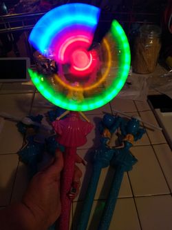 New light up toys with fan