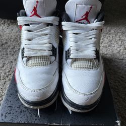 Jordan 4 Red Cement