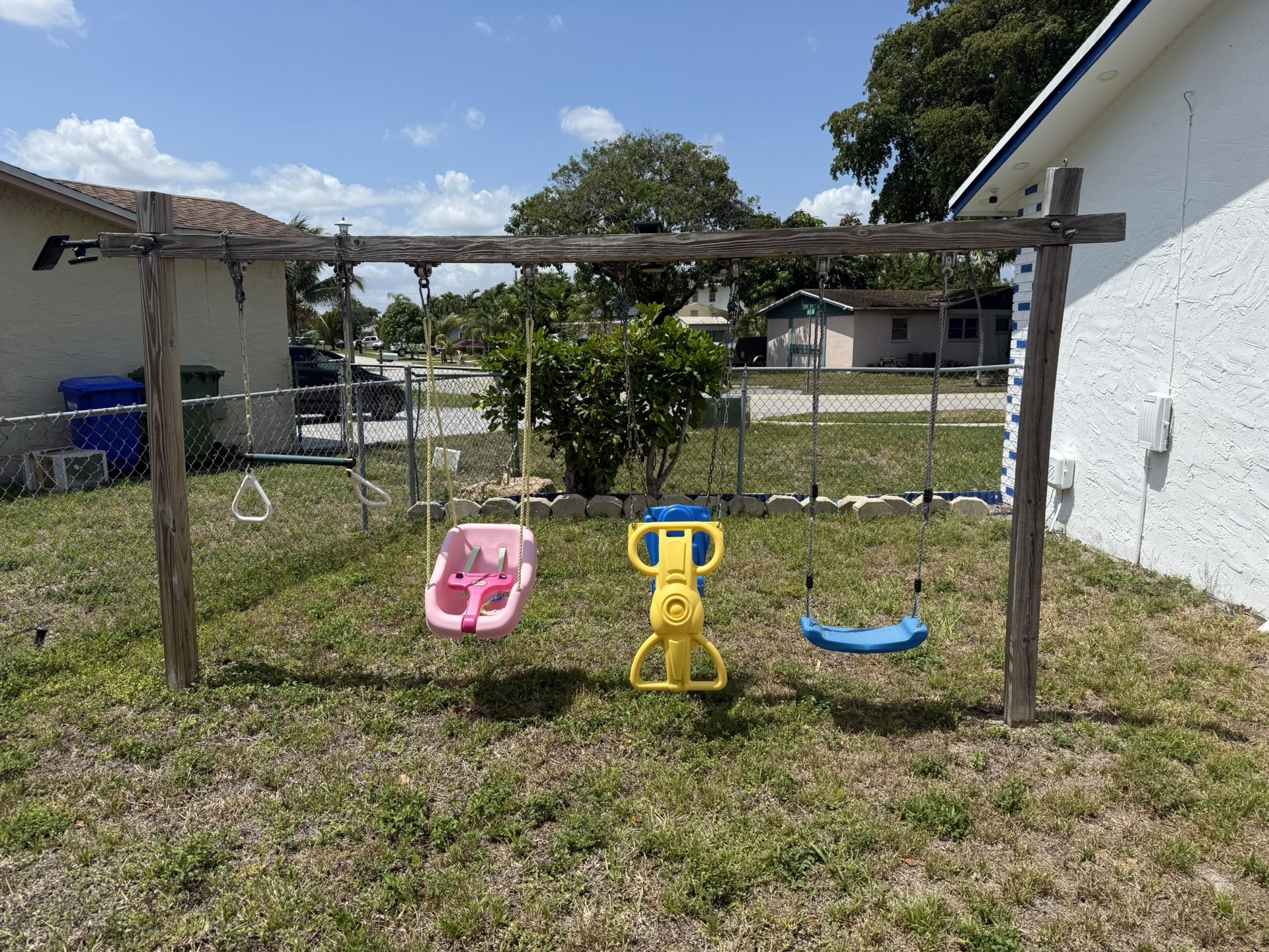Playground Swings Set
