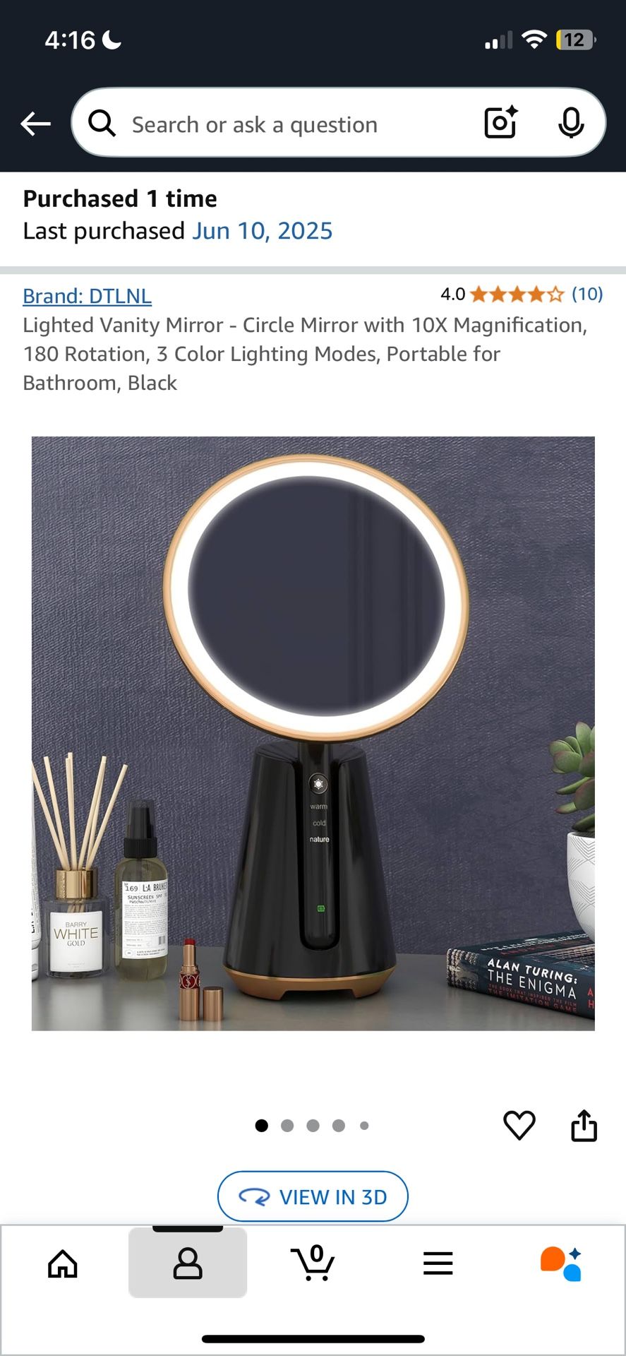 Vanity Mirror