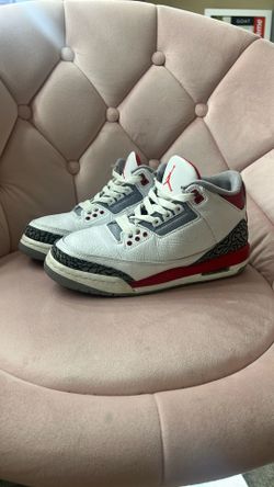 Fire Red Jordan 3s