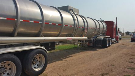 Crude trailer for lease