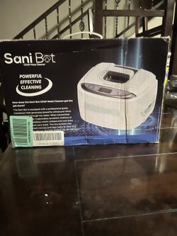 Sani Bot CD-4821 mask cleaner Sani Bot Cleaner With Original Box and Manual