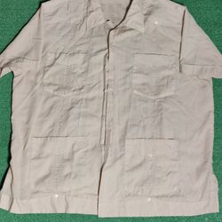 Vintage Guayabera Shirt