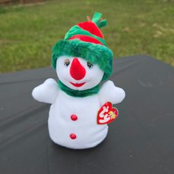 TY 2000 Snowgirl Beanie Baby 