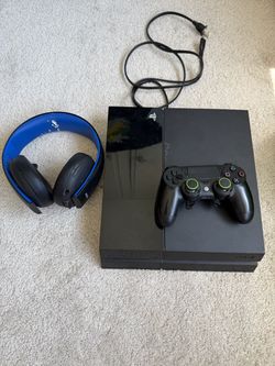 Sony PlayStation 4 Console with Scuf Controller and Headset