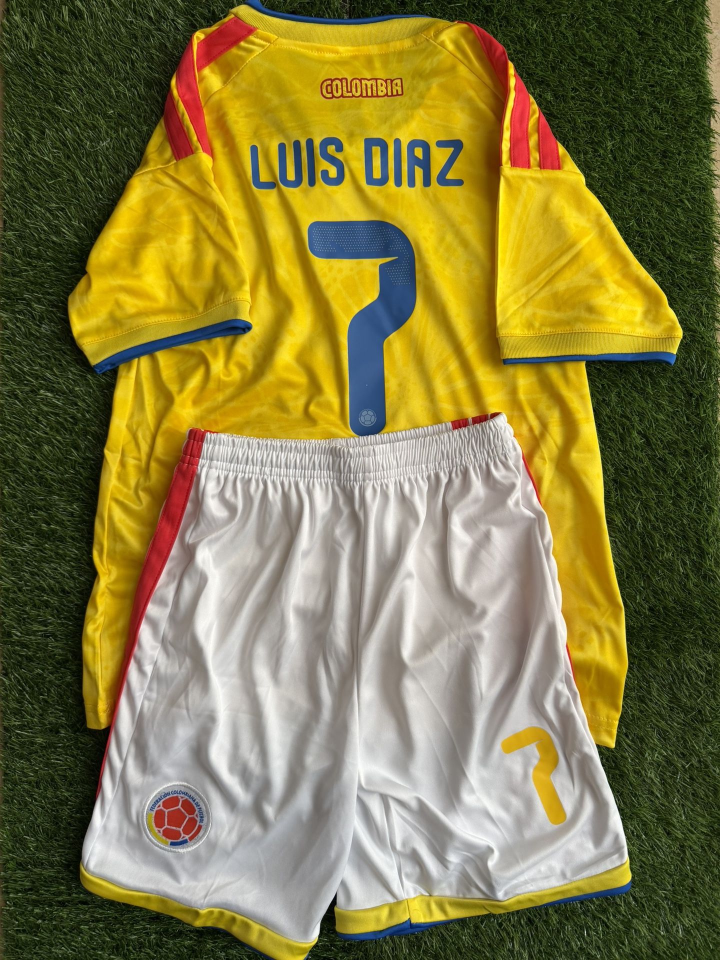 Luis Diaz Colombia Jersey Kids Set