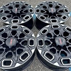 20” CHEVY SILVERADO DODGE RAM 2500 GMC SIERRA DENALI 3500 8X6.5 WE FINANCE SET NEW RIMS WHEELS