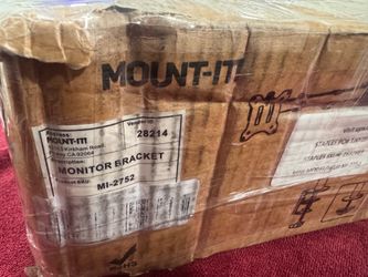 Full Motion Dual Monitor Desk Mount for monitors up to 32" | MI-2752     Fe5)