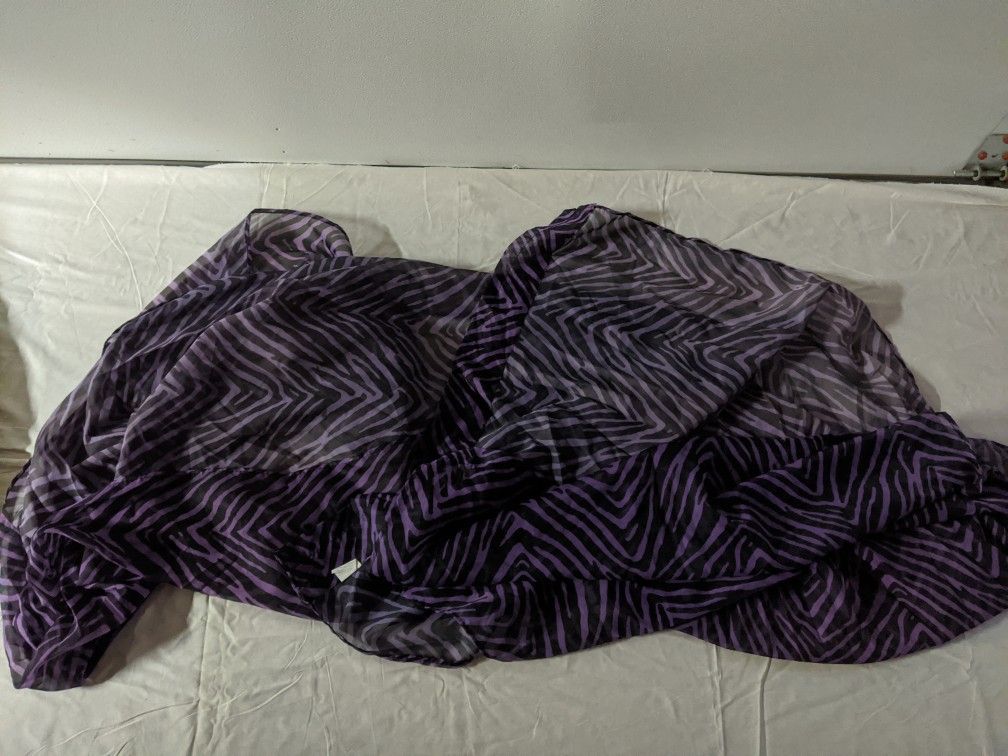 Zebra curtains