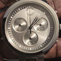 Original MOVADO BOLD Silver Wach 