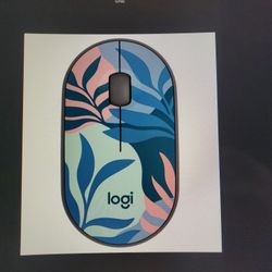 Logitech M340 Wireless Mouse With Limited Edition Floral Leave Print
