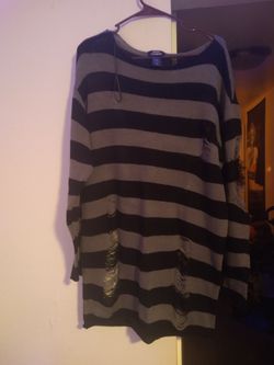 Black grey alternative shirt