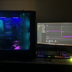 GAMING PC + KEYBOARD & MOUSE + 165hz Monitor