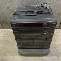 Sony Casette/5 CD Changer Stereo System