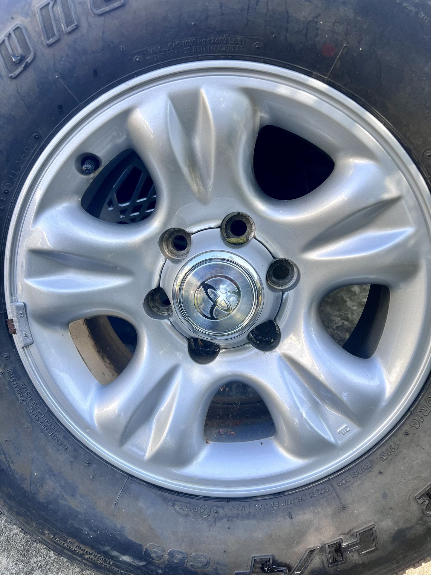 3rd Gen Toyota 4Runner Sports Edition Stock Rims